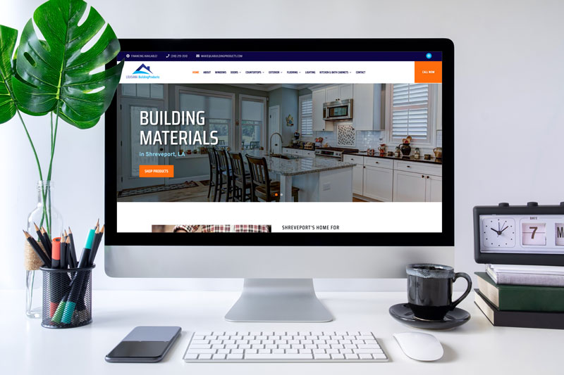 contractor website design company 